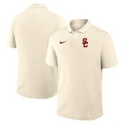 USC Trojans Men's Nike Cream Dri-FIT Victory Polo